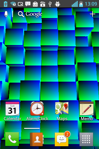 Toxic Cubes Live Wallpaper