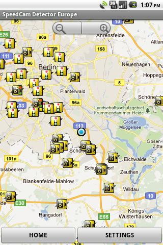 SpeedCam Detector Worldwide Screen 3