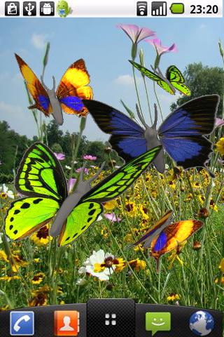 Butterfly animated color LWP! - Android Apps on Google Play