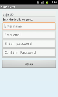Ninja Alerts Screenshots 1