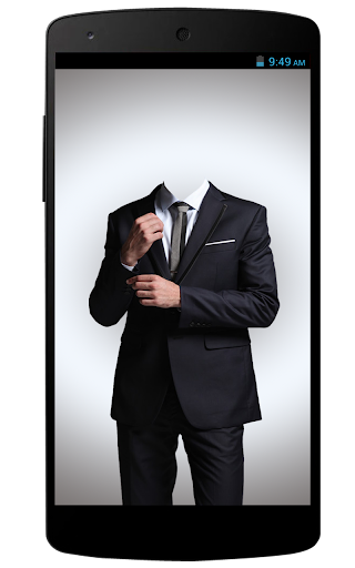 Men Office Suit Photo Maker