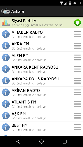 Radyo Frekansları