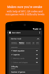 Puzzle Alarm Clock - screenshot thumbnail