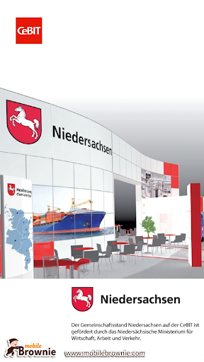 CeBIT-Stand Niedersachsen