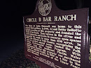 Circle B Bar Ranch Historical Sign 