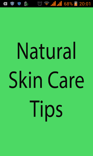 Natural Skin Care Tips
