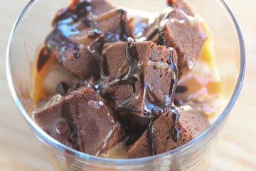 Salted Caramel Brownie Parfaits