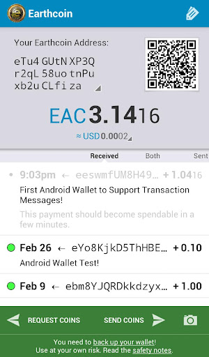 【免費財經App】EarthCoin Wallet-APP點子