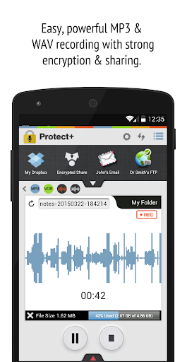 Protect+ Voice Recorder Pro