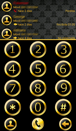 THEME BLACK GOLD 2 FR EXDIALER