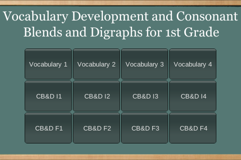 1st Grade Blends and Digraphs