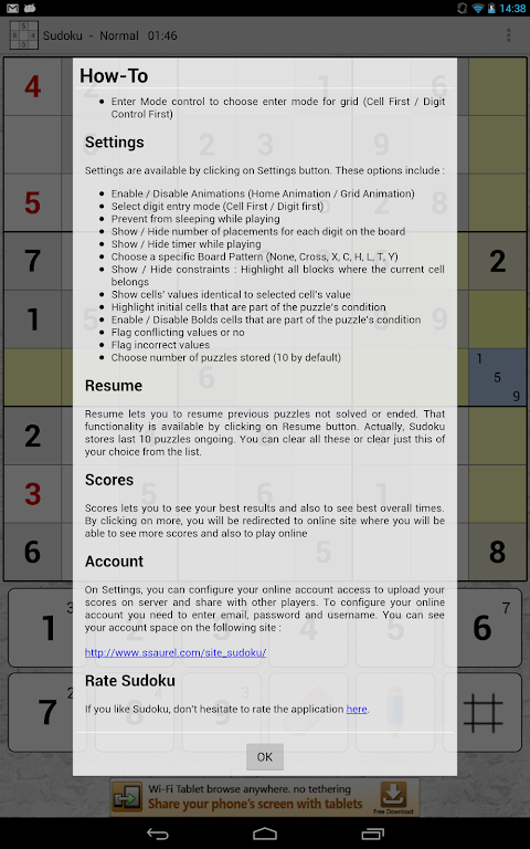 Sudoku Number Placeのおすすめ画像5