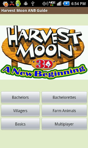 Harvest Moon ANB Guide