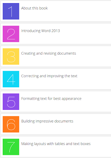 Learn Word 2013 Tutorials