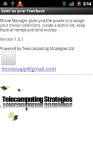 Movie Manager Screenshots 2