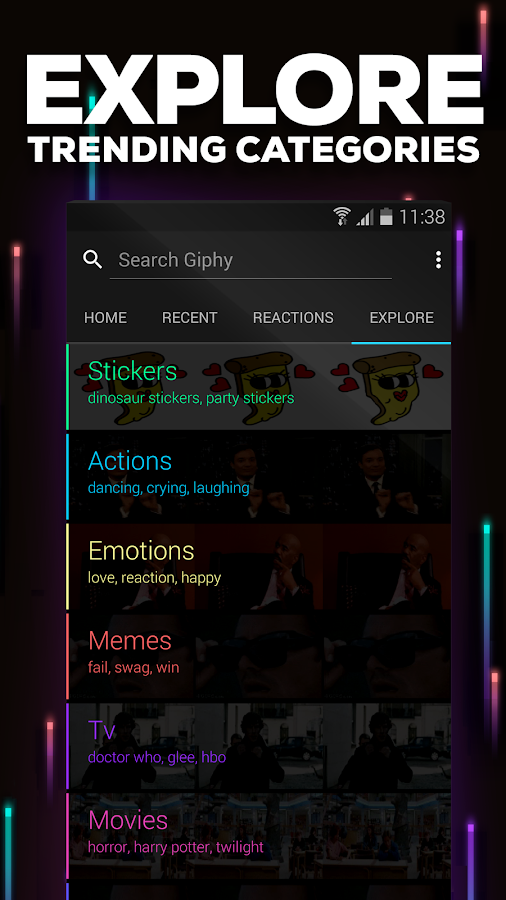 GIPHY for Messenger - screenshot