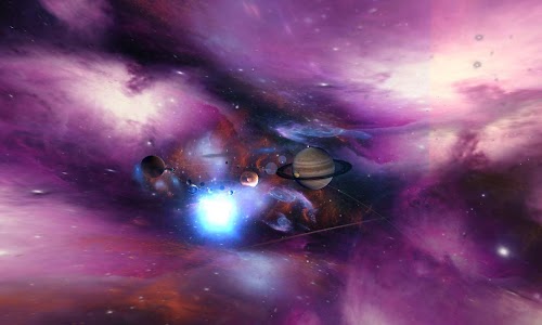 Android application VR Cosmic Roller Coaster screenshort