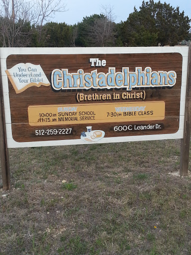 the Christadeiphians Church 