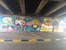 Mural Artístico Puente La 50