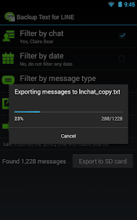 Backup Text for LINE - náhled