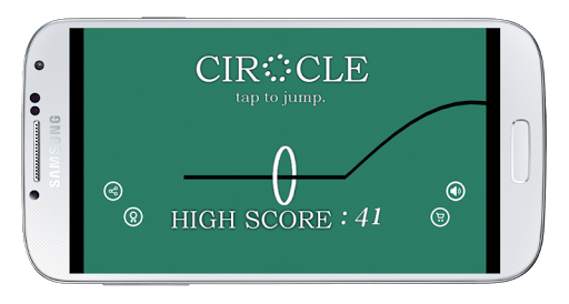 Circle - Don't touch the line