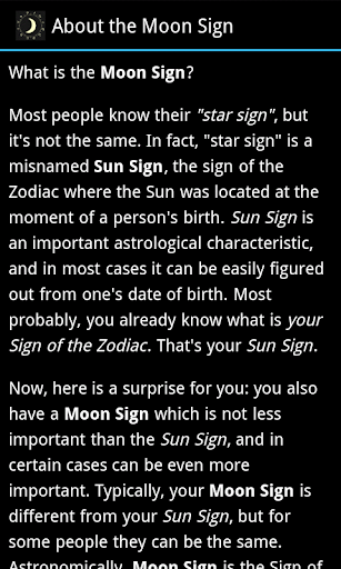 【免費生活App】Moon Sign-APP點子