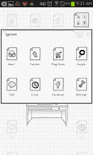 Lastest work room GO launcher theme APK for Android