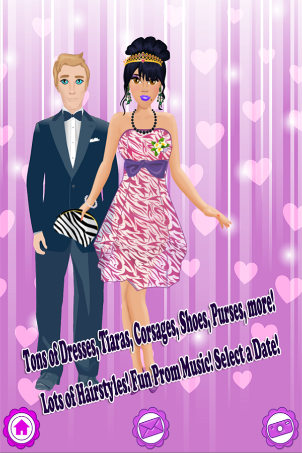  Prom  Salon  Dress Up Girl Fashion Makeover Game Android 