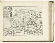 Plattegrond van Rouen, 1726