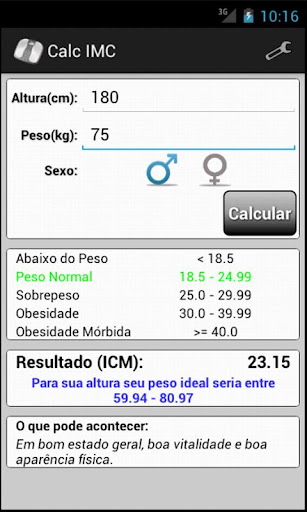 【免費健康App】Calculadora IMC - Peso Ideal-APP點子