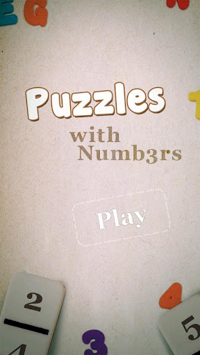 Puzzles with Numbers