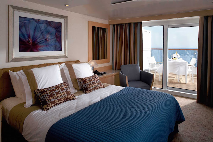 Settle in and spread out in Celebrity Century's Sky Suite.