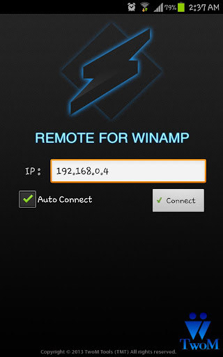 Remote for Winamp