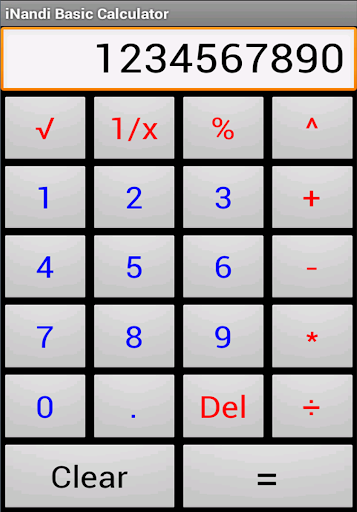 iNandi Basic Calculator