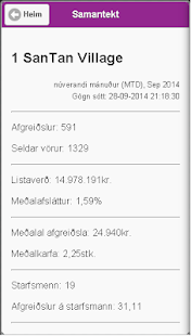 Sölutölur Screenshots 1