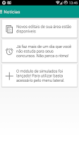 Captura de pantalla de Concurseiro - Concurso público APK #3