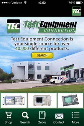 Test Equipment Connection