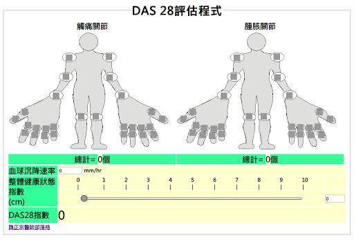 DAS28計算工具