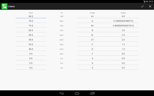 GPA Calculator Screenshots 2