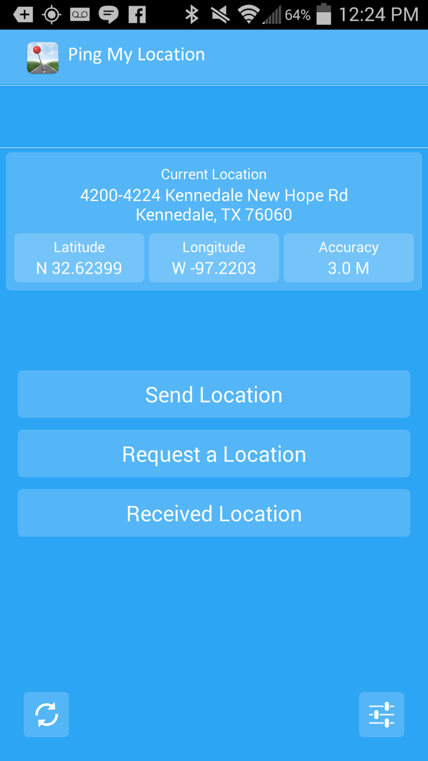 Ping My Location PRO Screen 2