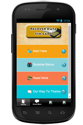 Recover Data Sim Card