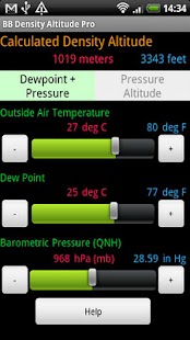 Free BB Density Altitude Tool Pro APK for Android