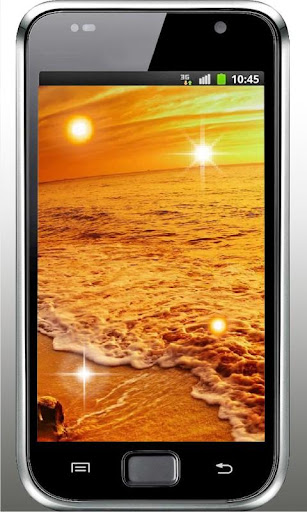 Sea Sunset HD live wallpaper