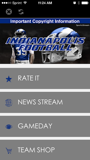 【免費運動App】Indianapolis Football STREAM+-APP點子