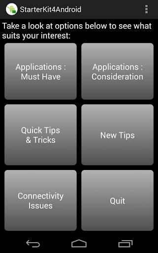 Starter Kit 4 Android