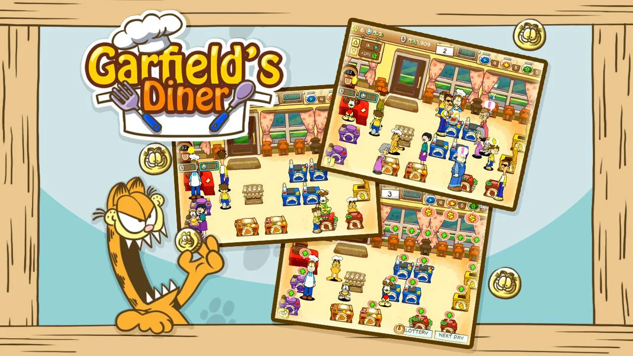Garfield's Diner - screenshot