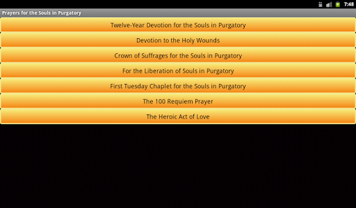 【免費書籍App】Prayers for Souls in Purgatory-APP點子