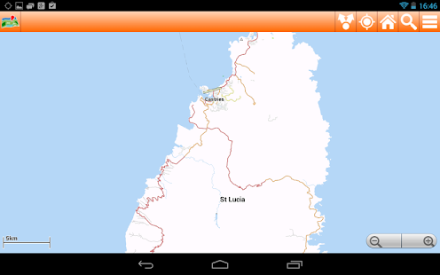 Saint Lucia Offline mappa Map Screenshots 10