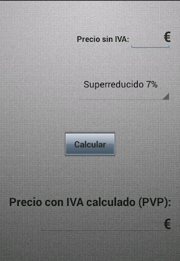 Calculadora de IVA