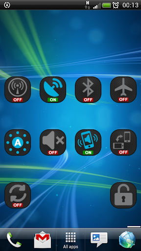 GPS OnOff Toggle Widget